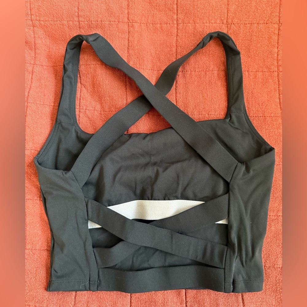 Black Strappy Women's Bralette